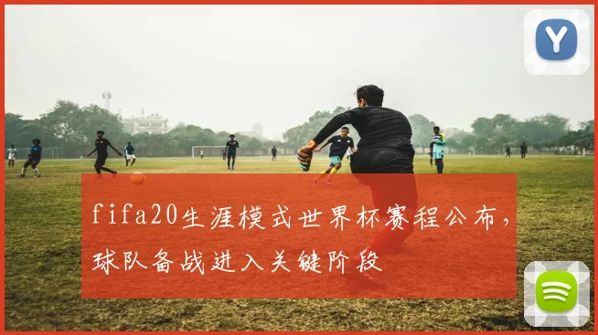 fifa20生涯模式世界杯赛程公布,球队备战进入关键阶段