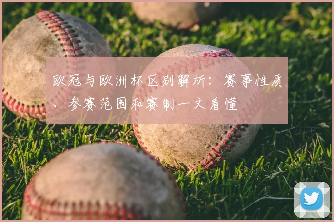 欧冠与欧洲杯区别解析：赛事性质、参赛范围和赛制一文看懂
